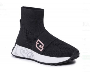 Čierne členkové sneakersy LIU-JO