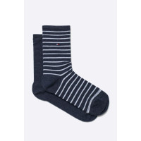 Tommy Hilfiger dámske ponožky navy (2-pak) Tommy Hilfiger dámske ponožky navy (2-pak)