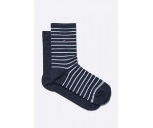 Tommy Hilfiger dámske ponožky navy (2-pak)