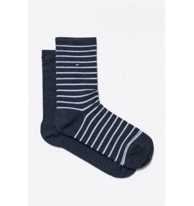 Tommy Hilfiger dámske ponožky navy (2-pak) Tommy Hilfiger dámske ponožky navy (2-pak)