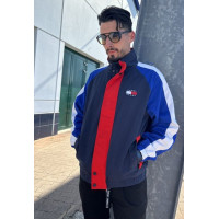 Tommy Jeans pánska prechodná bunda viacfarebná