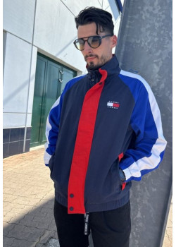 Tommy Jeans pánska prechodná bunda viacfarebná