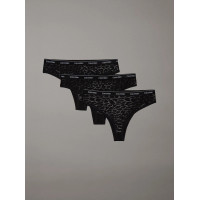 Calvin Klein nohavičky brazílky Icon lace 3pack čierne Calvin Klein nohavičky brazílky Icon lace 3pack čierne