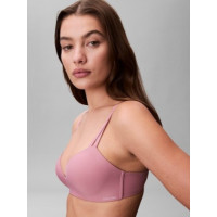 Calvin Klein podprsenka Seductive Comfort ružová Calvin Klein podprsenka Seductive Comfort ružová