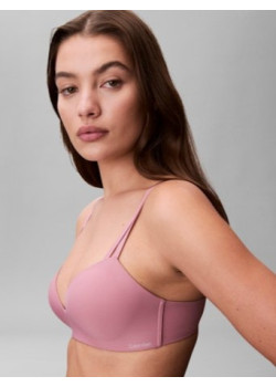 Calvin Klein podprsenka Seductive Comfort ružová