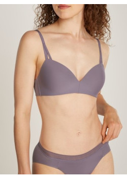 Calvin Klein podprsenka Seductive Comfort Light fialová