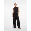 VERO MODA VMMILLA Top čierny VERO MODA VMMILLA Top čierny
