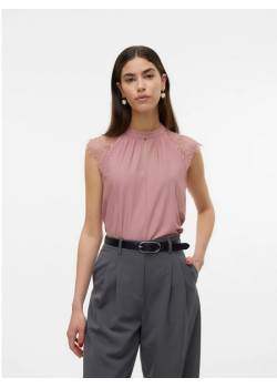 VERO MODA VMMILLA Top ružový