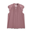 VERO MODA VMMILLA Top ružový VERO MODA VMMILLA Top ružový