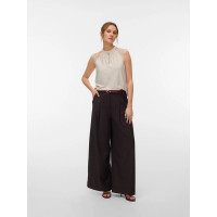 VERO MODA VMMILLA Top béžový VERO MODA VMMILLA Top béžový