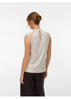 VERO MODA VMMILLA Top béžový