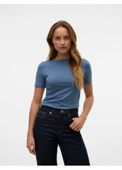 VERO MODA VMPANDA dámske tričko modré