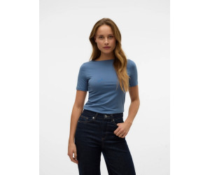 VERO MODA VMPANDA dámske tričko modré VERO MODA VMPANDA dámske tričko modré