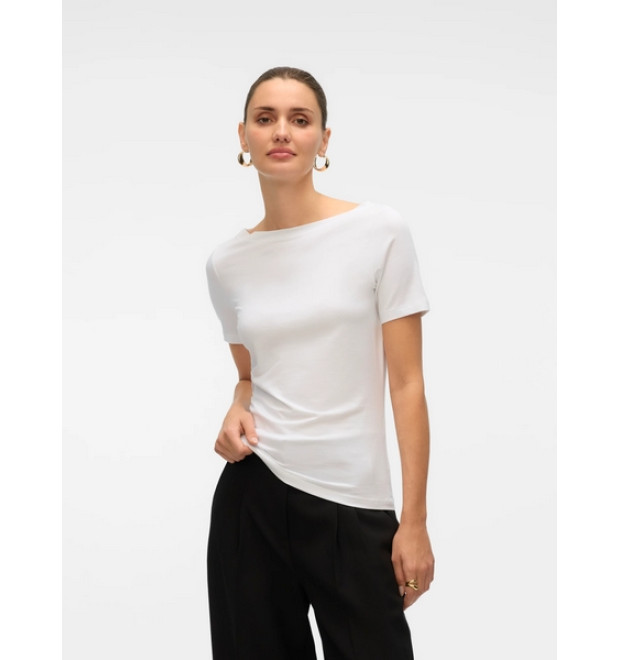 VERO MODA VMPANDA dámske tričko biele VERO MODA VMPANDA dámske tričko biele