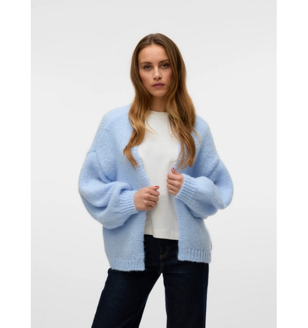 VERO MODA VMMAYBE dámsky kardigan modrý VERO MODA VMMAYBE dámsky kardigan modrý