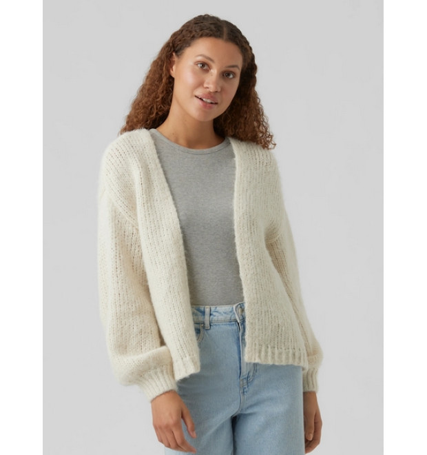 VERO MODA VMMAYBE dámsky kardigan béžový VERO MODA VMMAYBE dámsky kardigan béžový