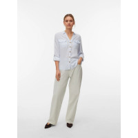 VERO MODA BUMPY dámska košeľa modrá VERO MODA BUMPY dámska košeľa modrá