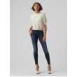VERO MODA VMDOFFY pulover s puff rukávmi béžový VERO MODA VMDOFFY pulover s puff rukávmi béžový