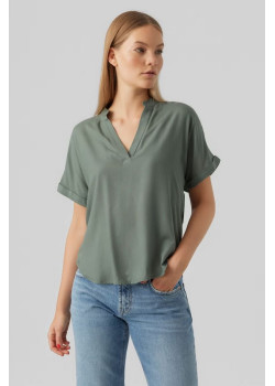 VERO MODA VMBEAUTY Top zelený