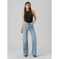VERO MODA TESSA dámske široké rifle modré VERO MODA TESSA dámske široké rifle modré