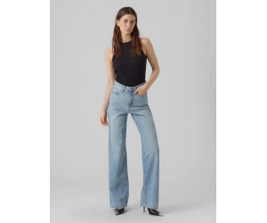 VERO MODA TESSA dámske široké rifle modré