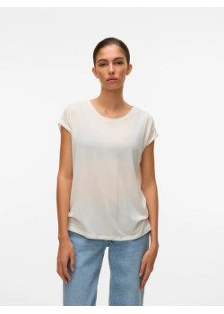 VERO MODA AVA dámske tričko biele