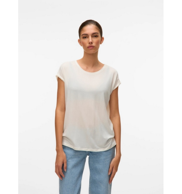 VERO MODA AVA dámske tričko biele VERO MODA AVA dámske tričko biele