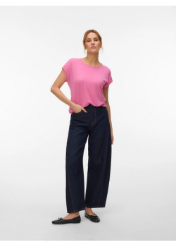 VERO MODA AVA dámske tričko ružové