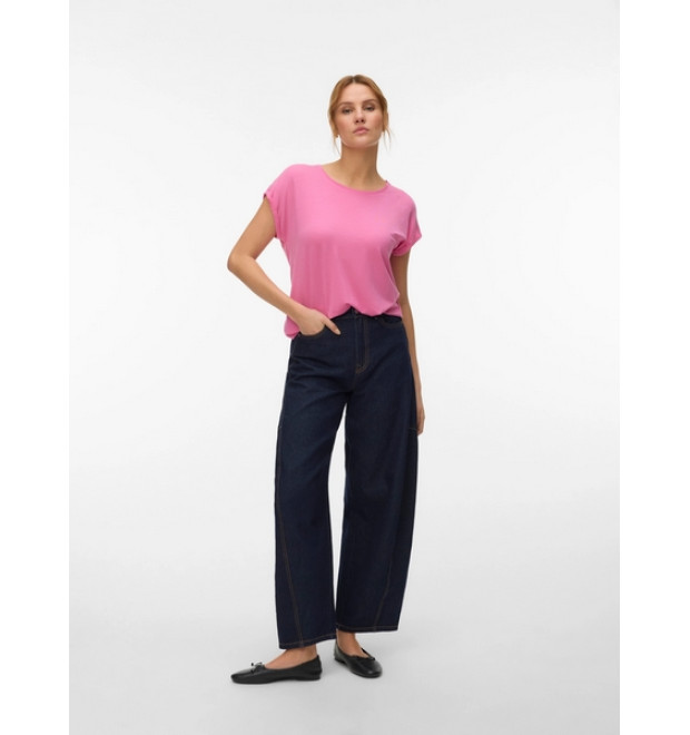 VERO MODA AVA dámske tričko ružové