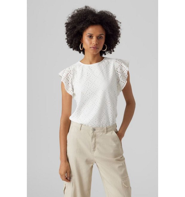 Vero Moda dámske tričko biele