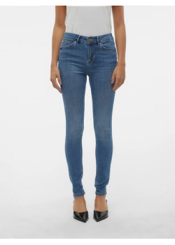 VERO MODA FLASH dámske Skinny rifle modré