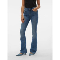 VERO MODA FLASH rozšírené dámske rifle modré VERO MODA FLASH rozšírené dámske rifle modré