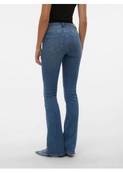 VERO MODA FLASH rozšírené dámske rifle modré