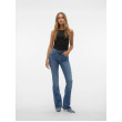 VERO MODA FLASH rozšírené dámske rifle modré VERO MODA FLASH rozšírené dámske rifle modré
