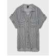 Vero Moda BUMPY košeľa pruhovaná modrá Vero Moda BUMPY košeľa pruhovaná modrá