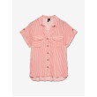 Vero Moda BUMPY košeľa pruhovaná červená Vero Moda BUMPY košeľa pruhovaná červená
