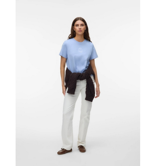 Vero Moda VMSARA dámske tričko modré Vero Moda VMSARA dámske tričko modré