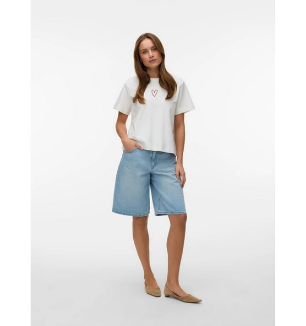 Vero Moda VMSARA dámske tričko biele