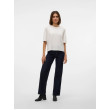 VERO MODA SILJE pletený sveter biely VERO MODA SILJE pletený sveter biely