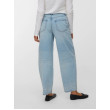 VERO MODA BILLIE dámske rifle s vysokým pásom modré VERO MODA BILLIE dámske rifle s vysokým pásom modré