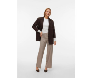 VERO MODA TEXAS dámske nohavice hnedé