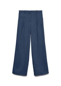 Vero Moda nohavice CASSIDY tmavomodré