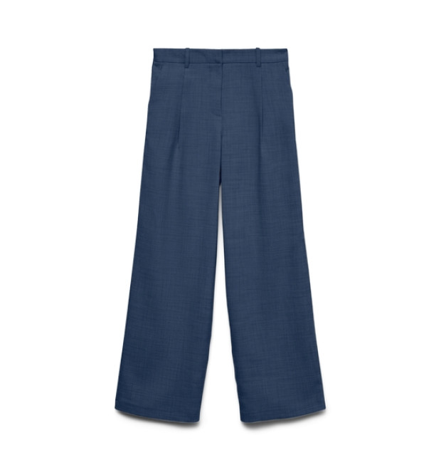 Vero Moda nohavice CASSIDY tmavomodré