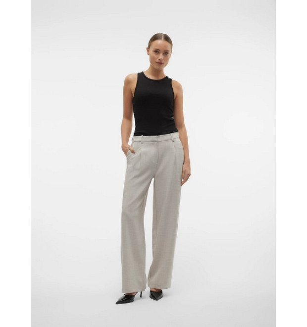 Vero Moda nohavice CASSIDY sivé