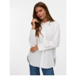 Vero Moda ELINA dlhá košeľa biela