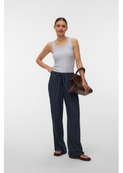 Vero Moda ROSIE letné nohavice modré