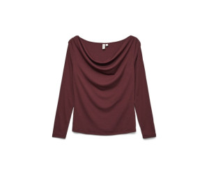 VERO MODA Ice dámska blúzka top bordová VERO MODA Ice dámska blúzka top bordová