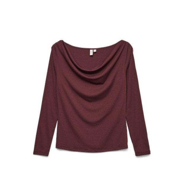 VERO MODA Ice dámska blúzka top bordová VERO MODA Ice dámska blúzka top bordová