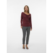 VERO MODA Ice dámska blúzka top bordová VERO MODA Ice dámska blúzka top bordová
