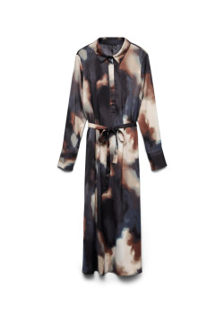 VERO MODA JOA dlhé košeľové šaty 